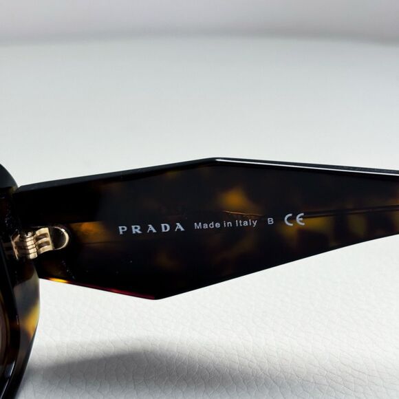Prada SPR 17W Tortoise Sunglasses - Picture 7 of 13